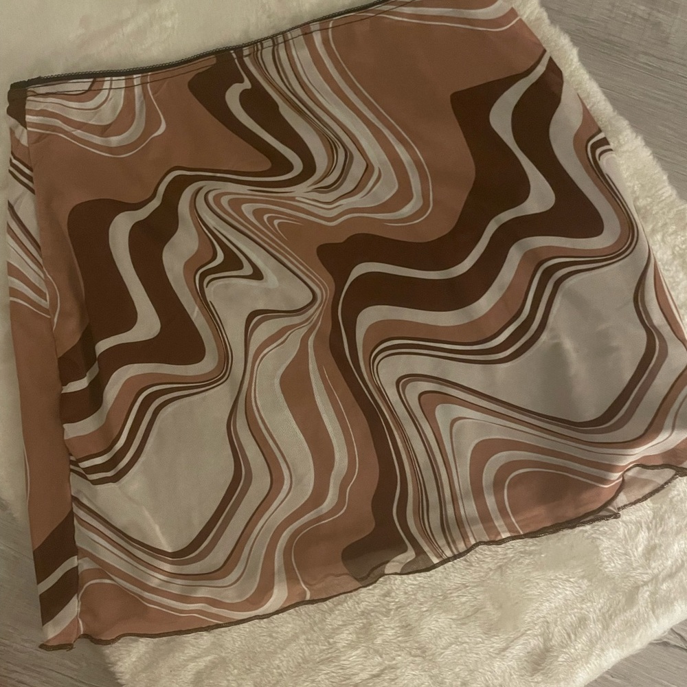 NEW brown skirt